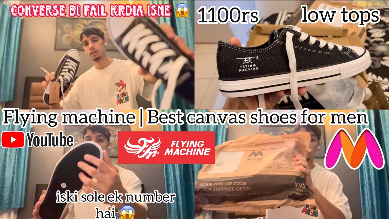 Buy Flying Machine Men Jaden 2.0 Colourblocked Sneakers - Casual Shoes for  Men 25286730 | Myntra